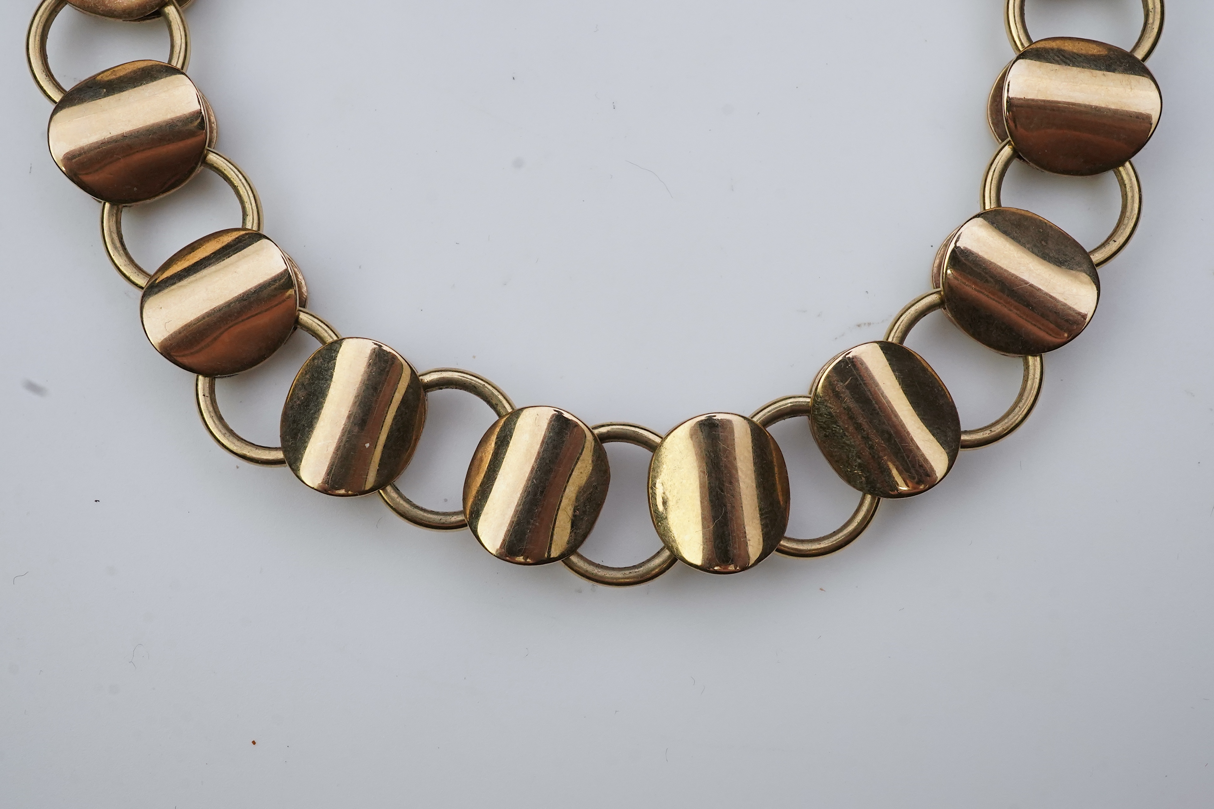 A gold necklace, circa 2000